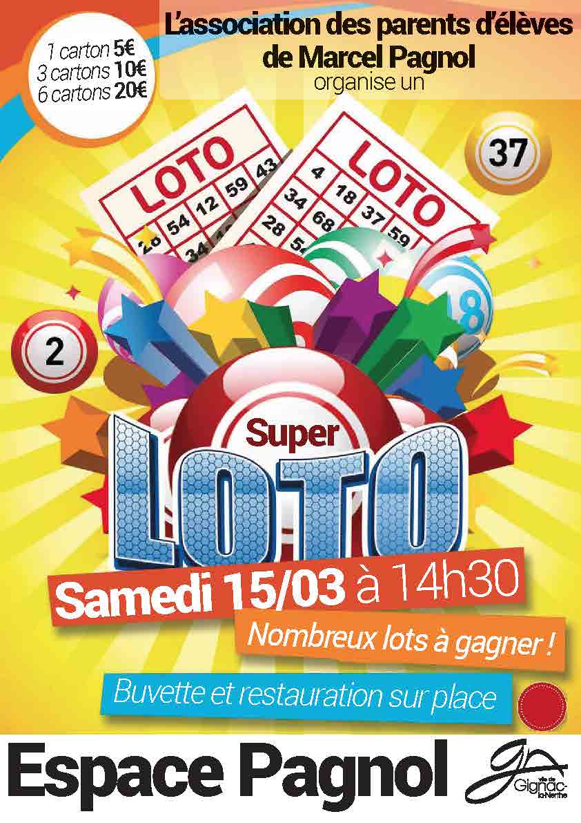 LOTO DES PARENTS D’ELEVES DE PAGNOL